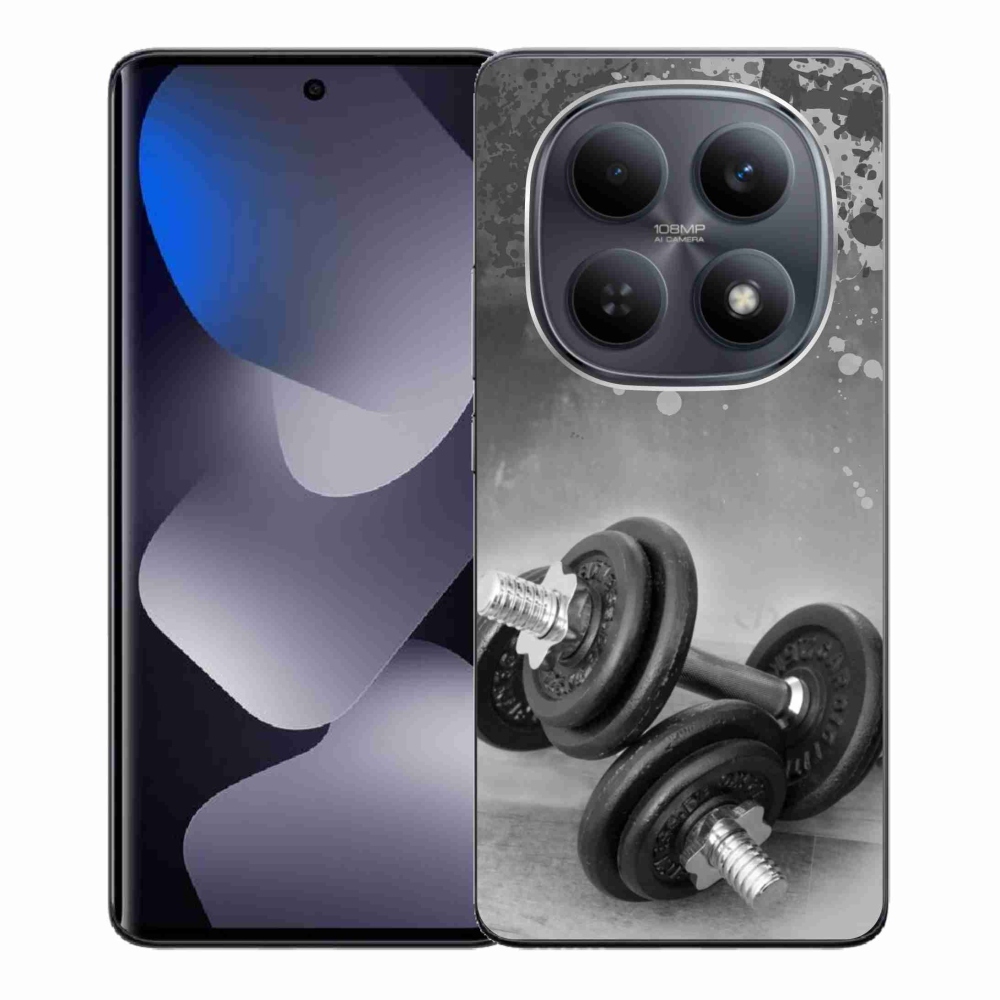 Gélový kryt mmCase na Xiaomi Redmi Note 15 4G - činky 1