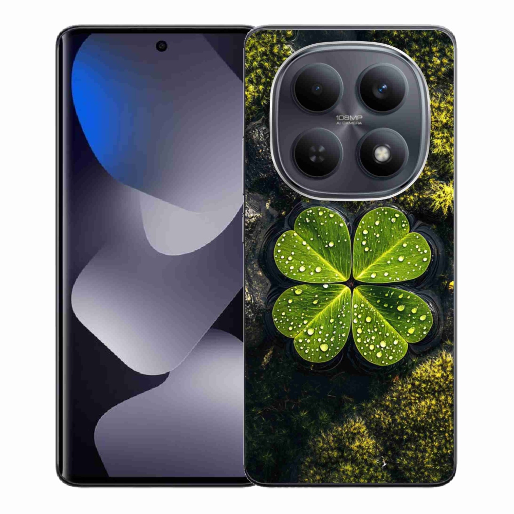 Gélový kryt mmCase na Xiaomi Redmi Note 15 4G - štvorlístok