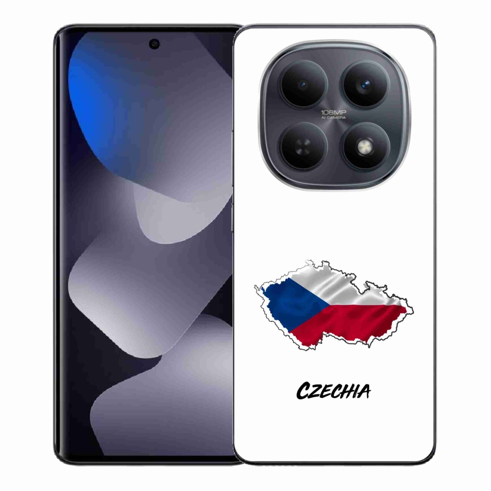 Gélový kryt mmCase na Xiaomi Redmi Note 15 4G - Slovakia biele pozadie