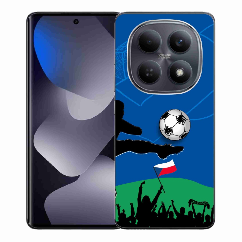 Gélový kryt mmCase na Xiaomi Redmi Note 15 4G - fanúšikovia futbalu