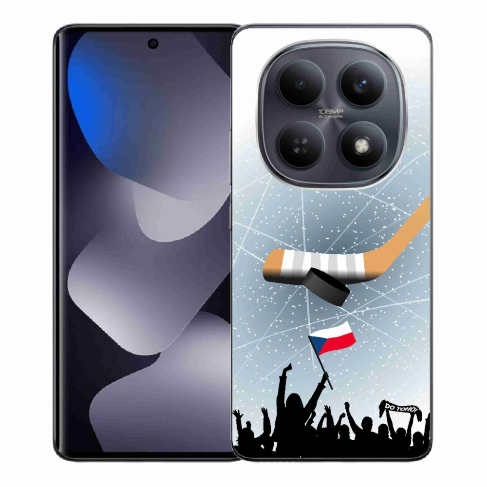 Gélový kryt mmCase na Xiaomi Redmi Note 15 4G - fanúšikovia hokeja