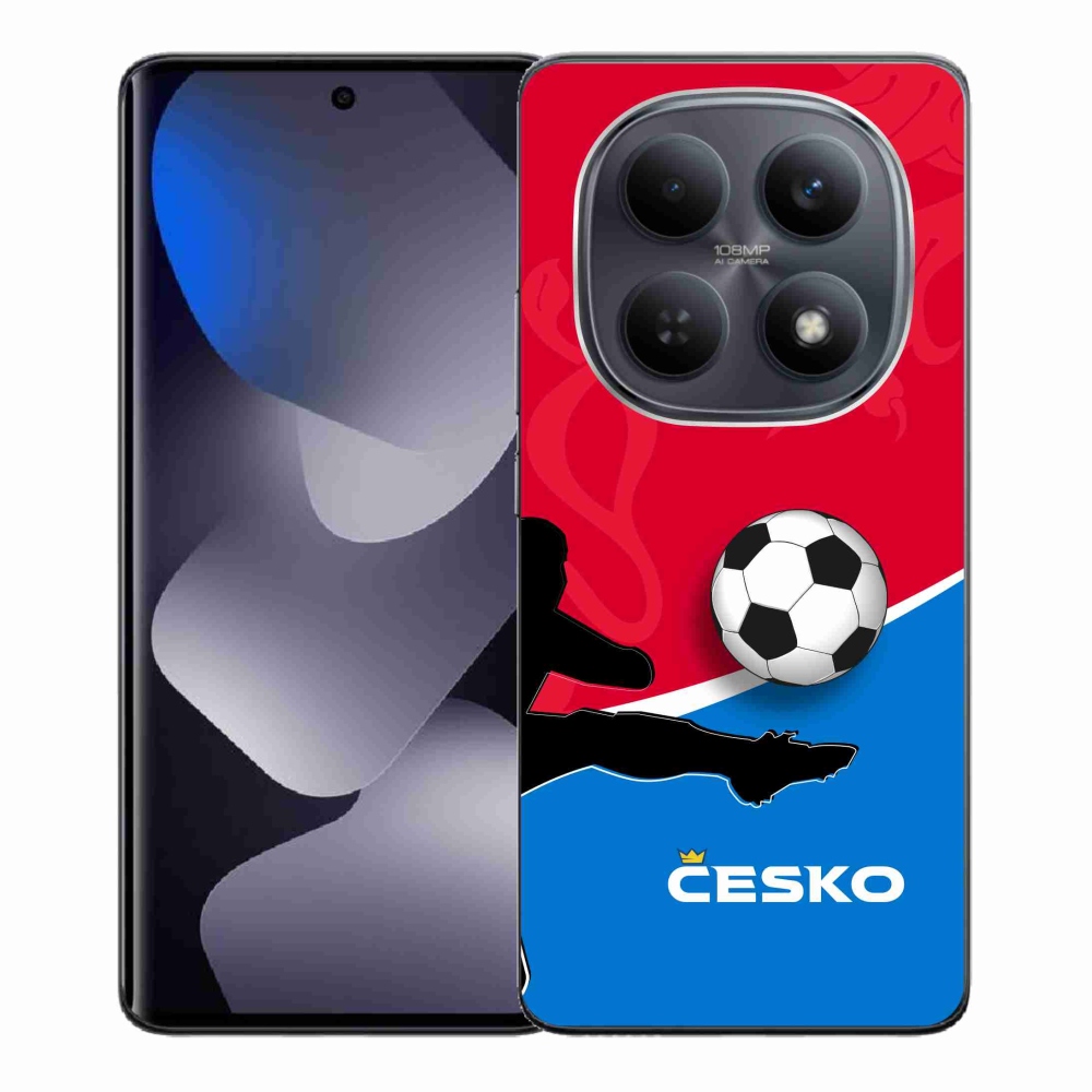 Gélový kryt mmCase na Xiaomi Redmi Note 15 4G - futbal Česko 2