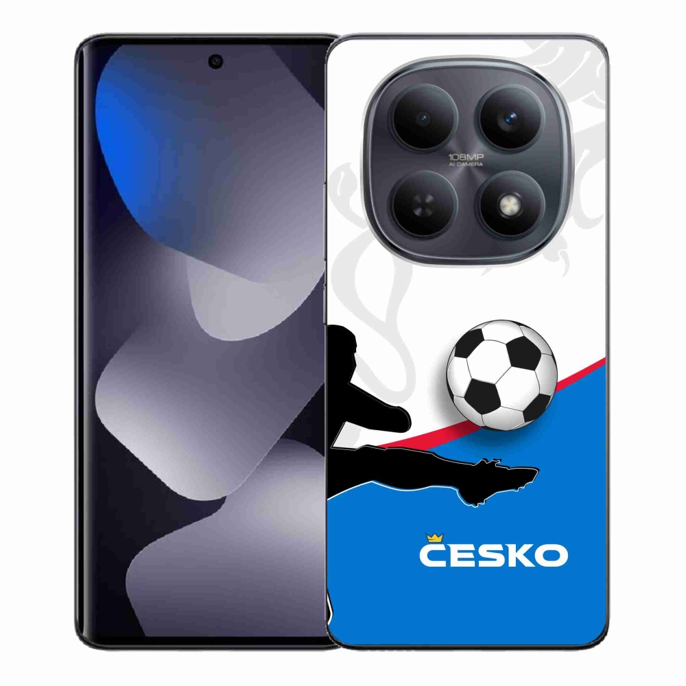 Gélový kryt mmCase na Xiaomi Redmi Note 15 4G - futbal Česko 3