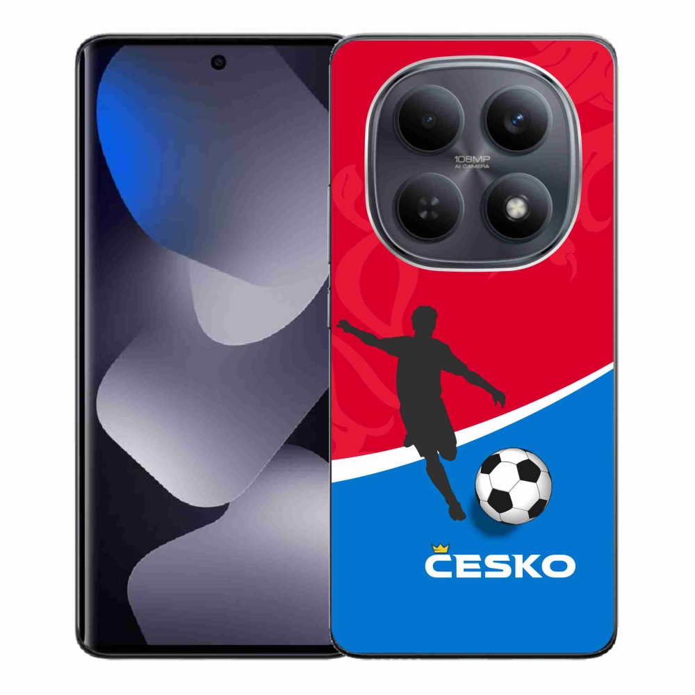 Gélový kryt mmCase na Xiaomi Redmi Note 15 4G - futbal Česko
