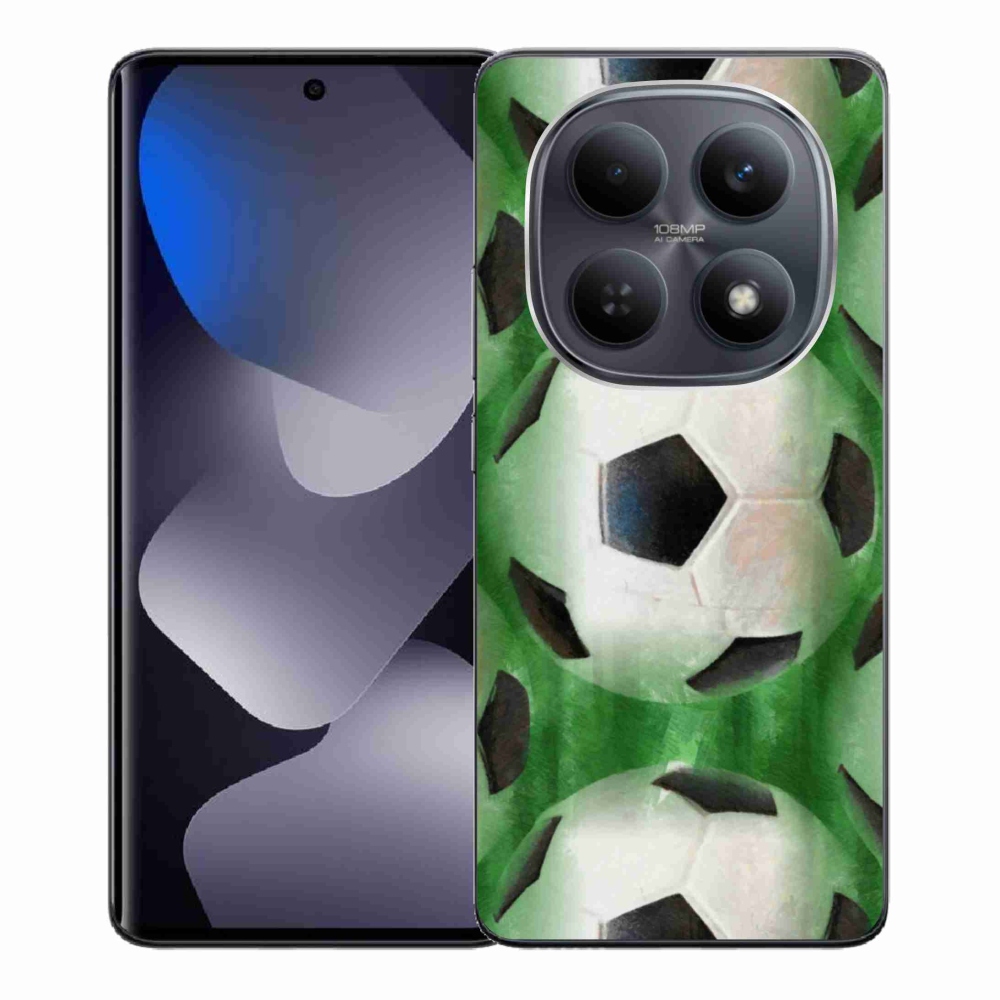 Gélový kryt mmCase na Xiaomi Redmi Note 15 4G - futbalová lopta
