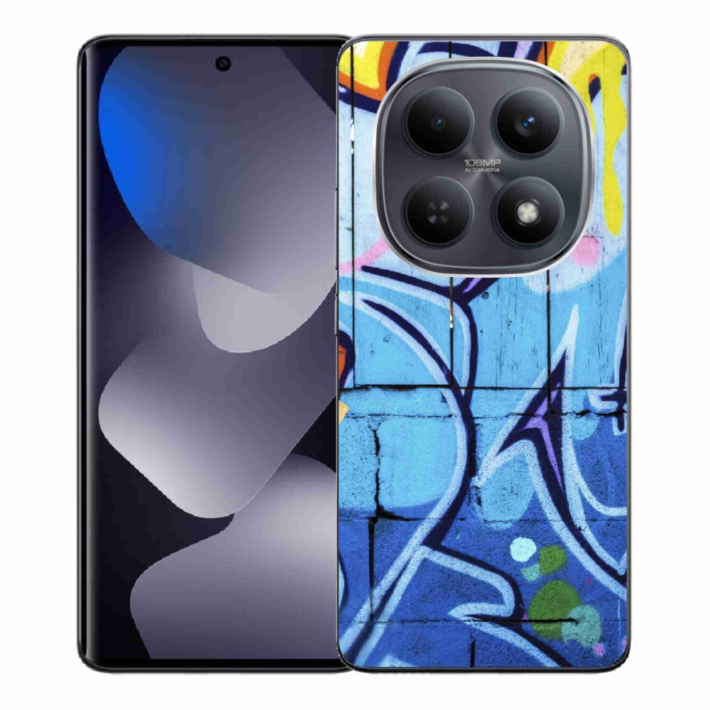 Gélový kryt mmCase na Xiaomi Redmi Note 15 4G - graffiti