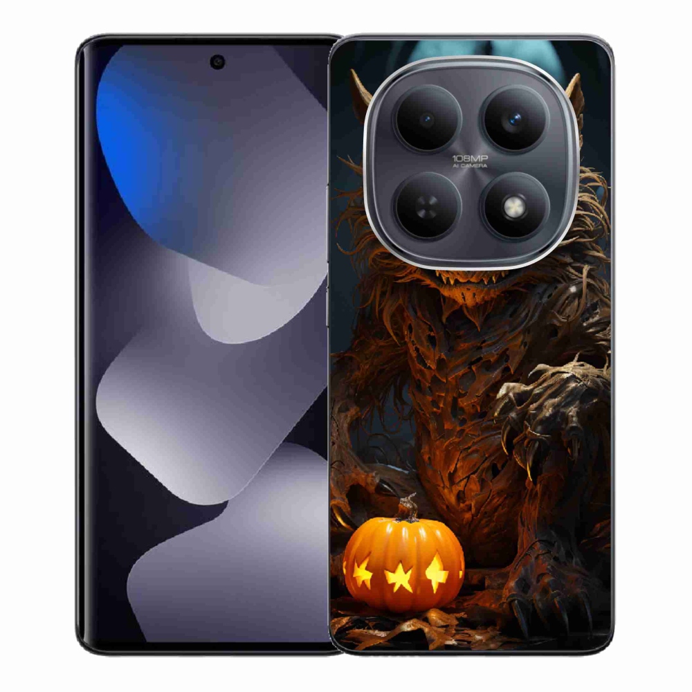 Gélový kryt mmCase na Xiaomi Redmi Note 15 4G - halloweenska príšera