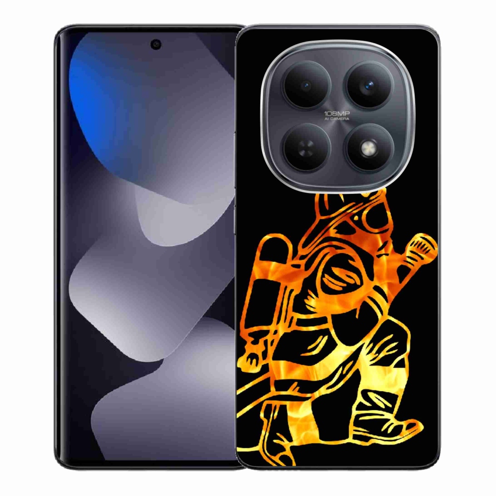 Gélový kryt mmCase na Xiaomi Redmi Note 15 4G - hasič 1