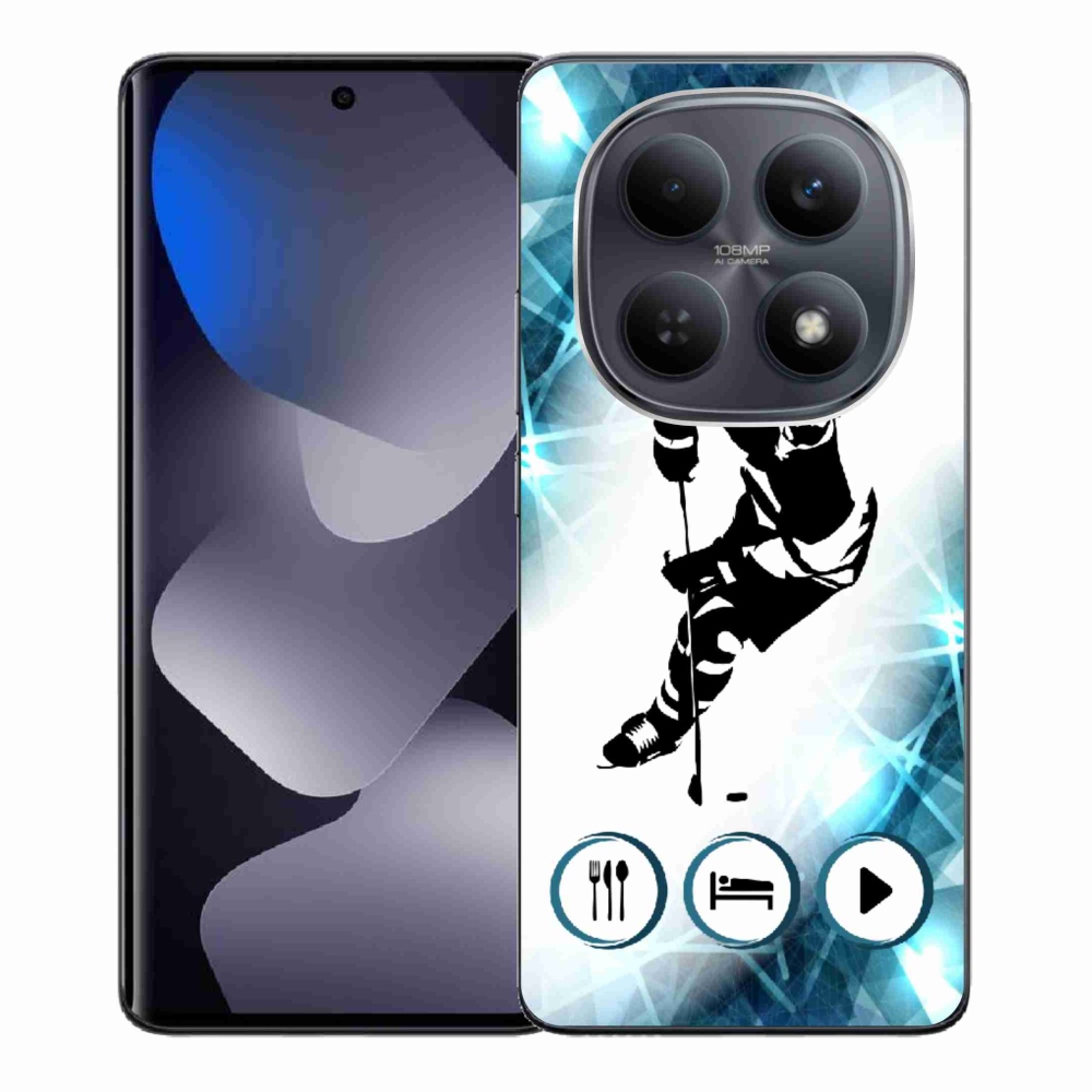 Gélový kryt mmCase na Xiaomi Redmi Note 15 4G - hokej 1