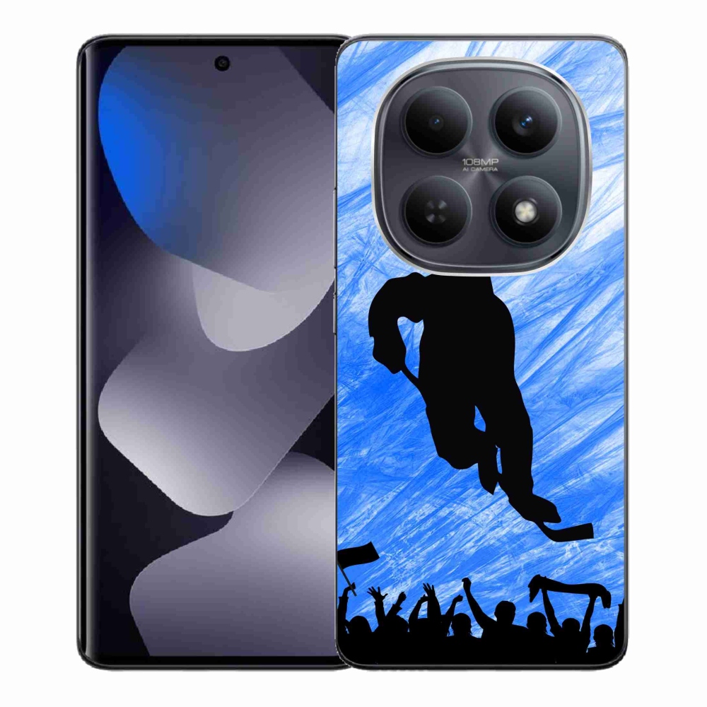Gélový kryt mmCase na Xiaomi Redmi Note 15 4G - hokejový hráč