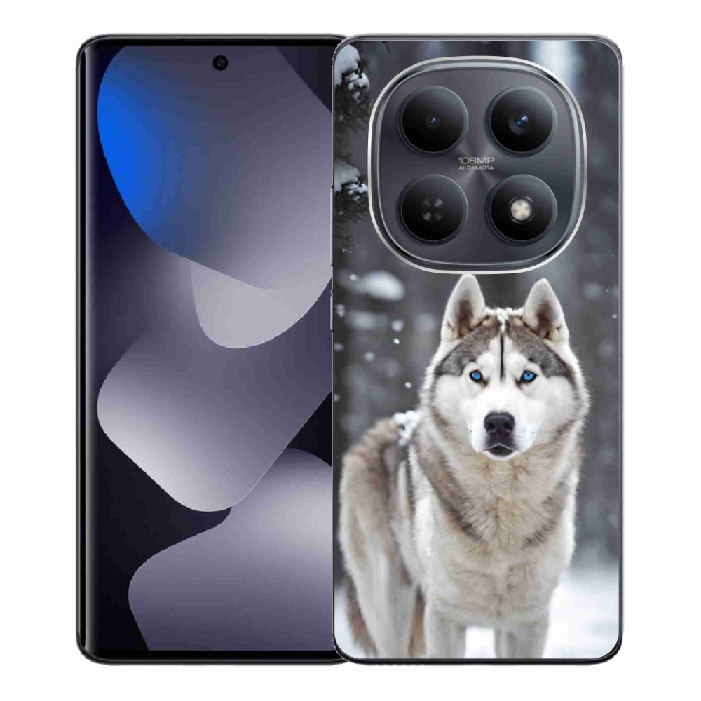 Gélový kryt mmCase na Xiaomi Redmi Note 15 4G - husky 2