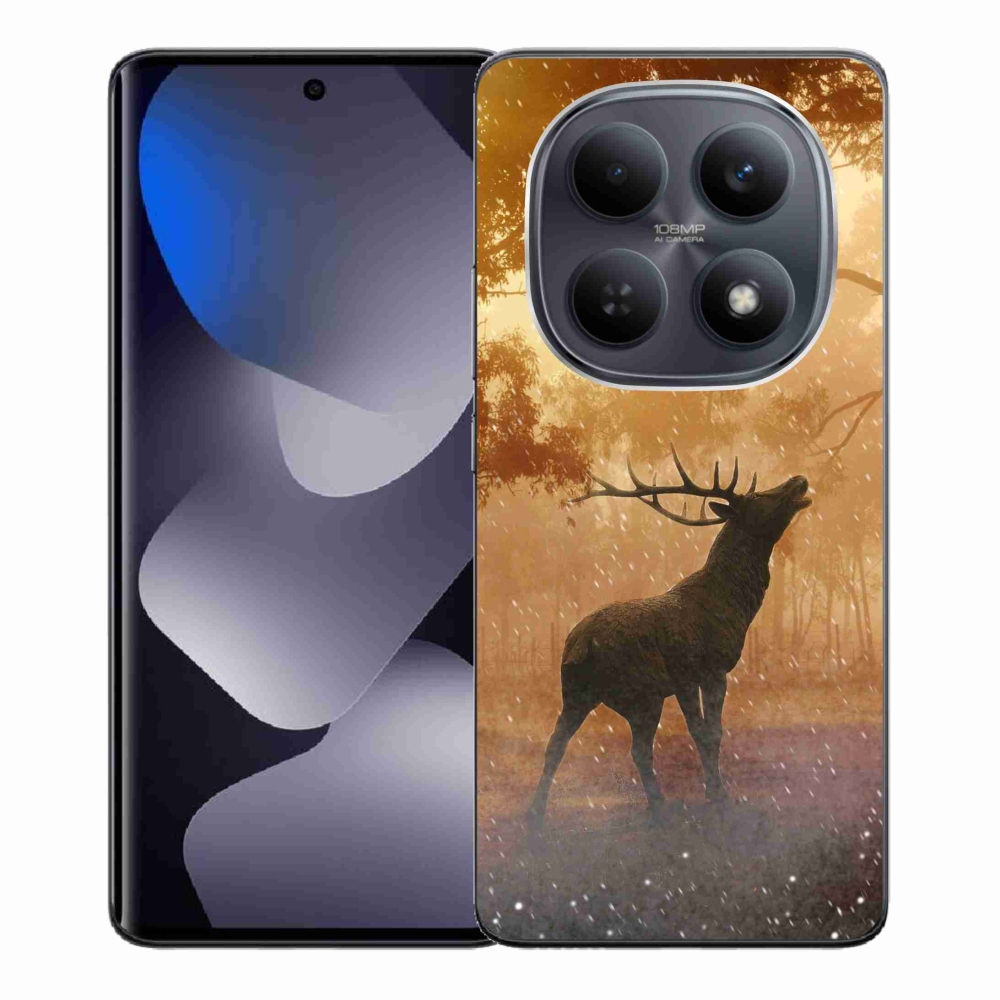 Gélový kryt mmCase na Xiaomi Redmi Note 15 4G - jeleň v ruji