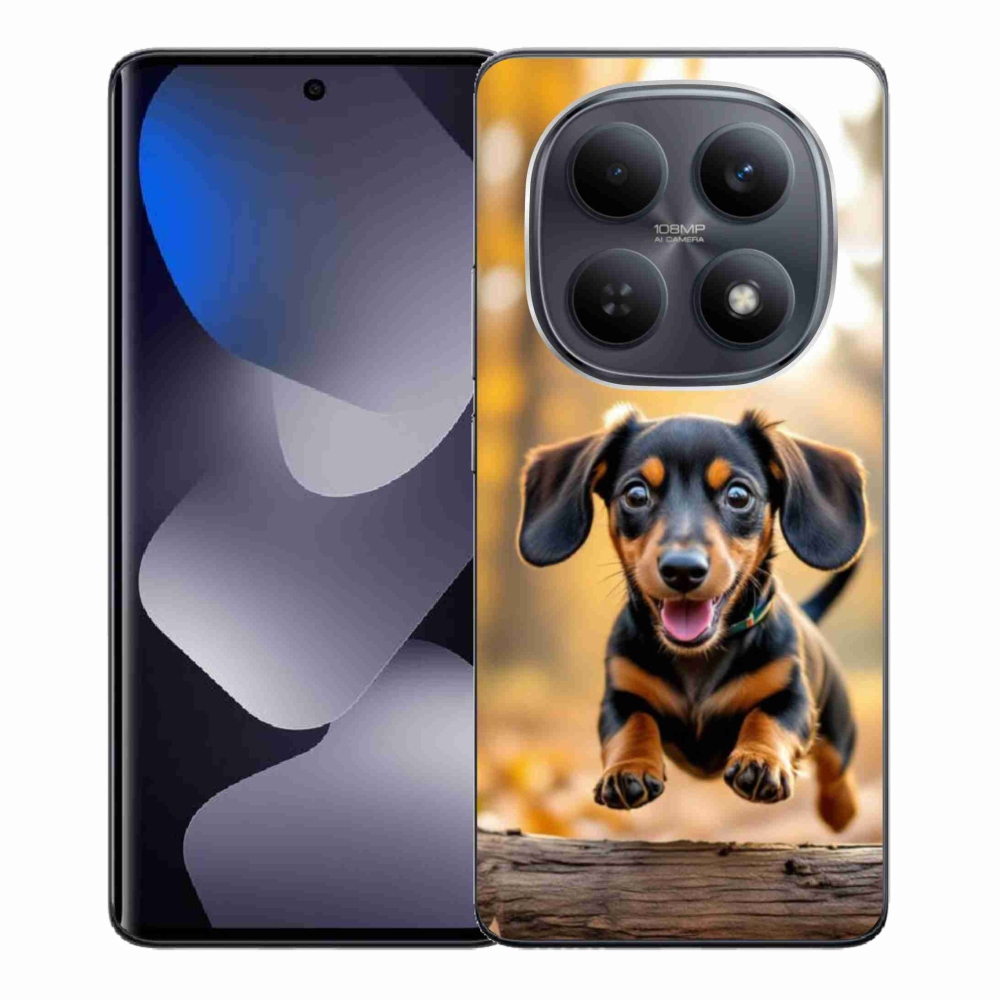Gélový kryt mmCase na Xiaomi Redmi Note 15 4G - jazvečík 2