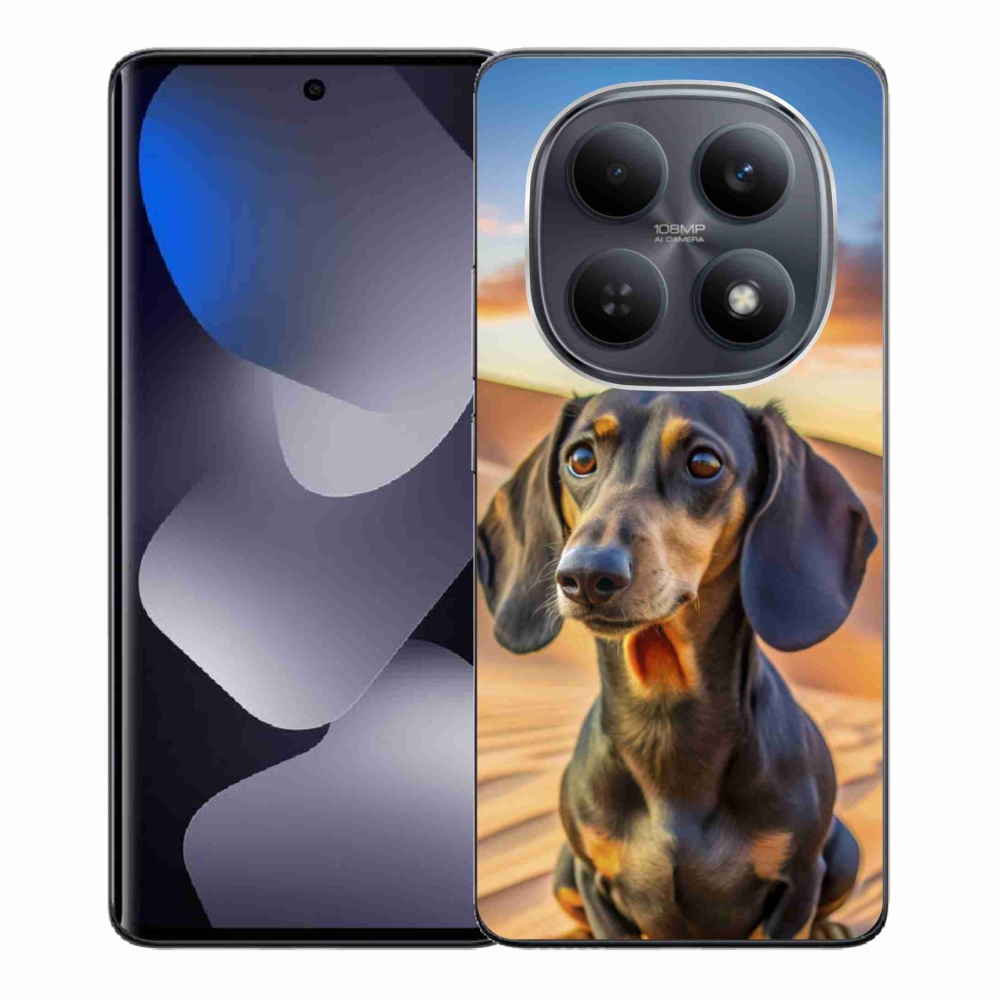 Gélový kryt mmCase na Xiaomi Redmi Note 15 4G - jazvečík 3