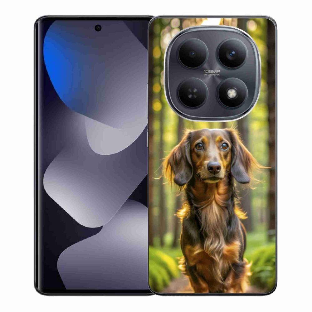 Gélový kryt mmCase na Xiaomi Redmi Note 15 4G - jazvečík 4