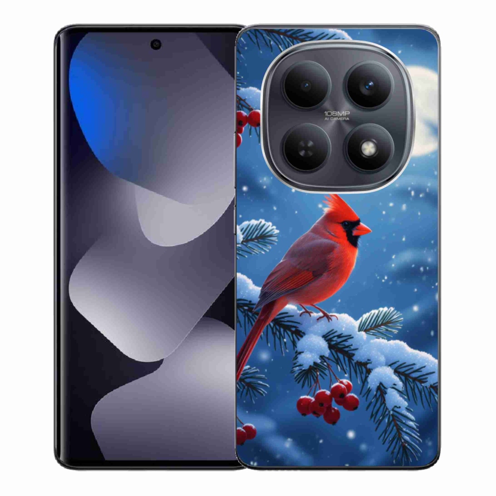 Gélový kryt mmCase na Xiaomi Redmi Note 15 4G - kardinál červený