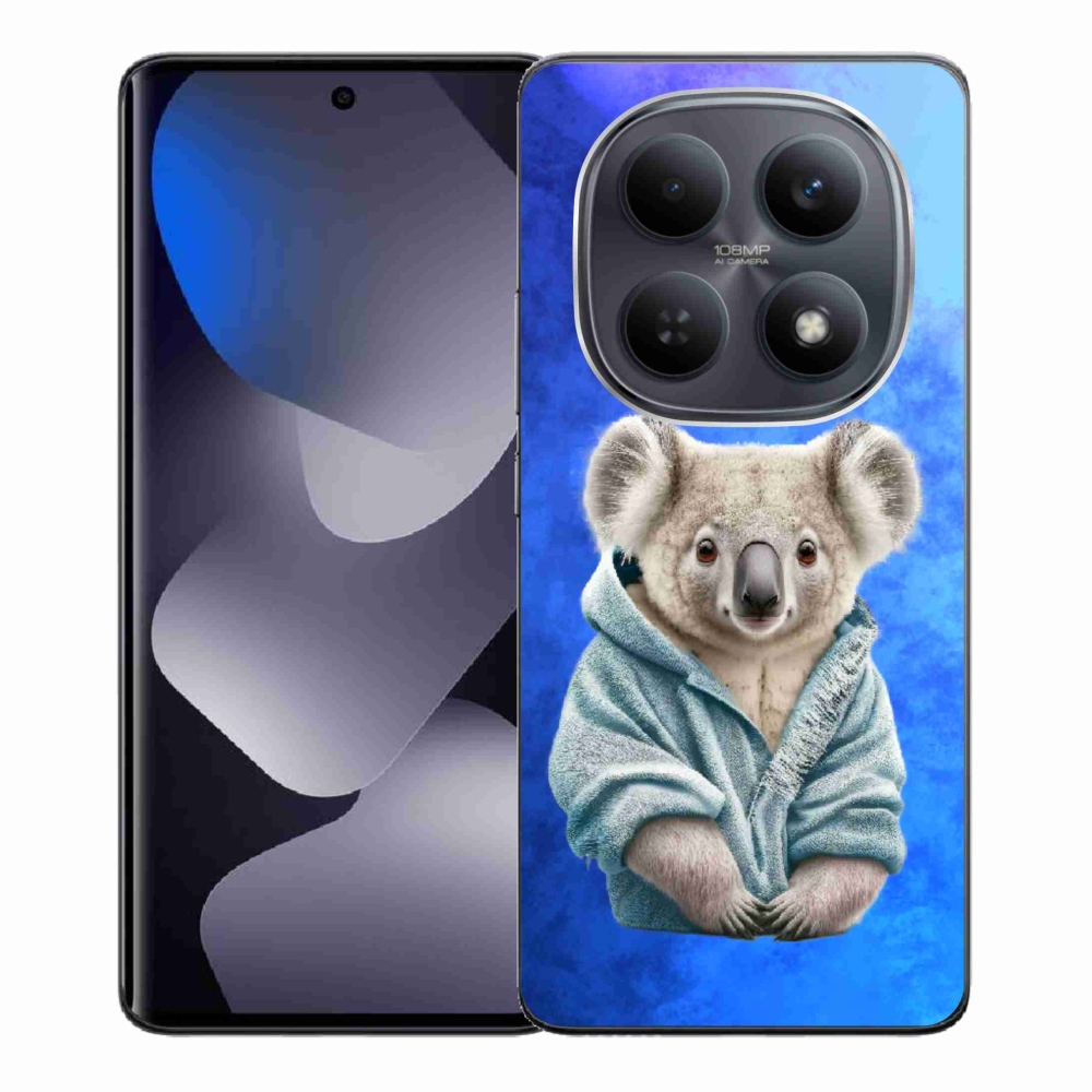 Gélový kryt mmCase na Xiaomi Redmi Note 15 4G - koala vo svetri