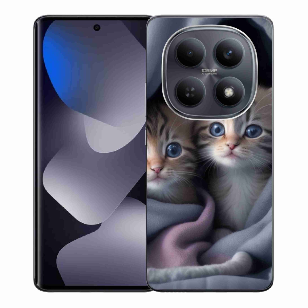 Gélový kryt mmCase na Xiaomi Redmi Note 15 4G - mačacie duo 2