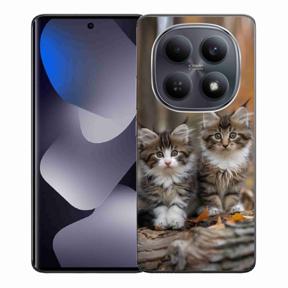 Gélový kryt mmCase na Xiaomi Redmi Note 15 4G - mačacie duo 3
