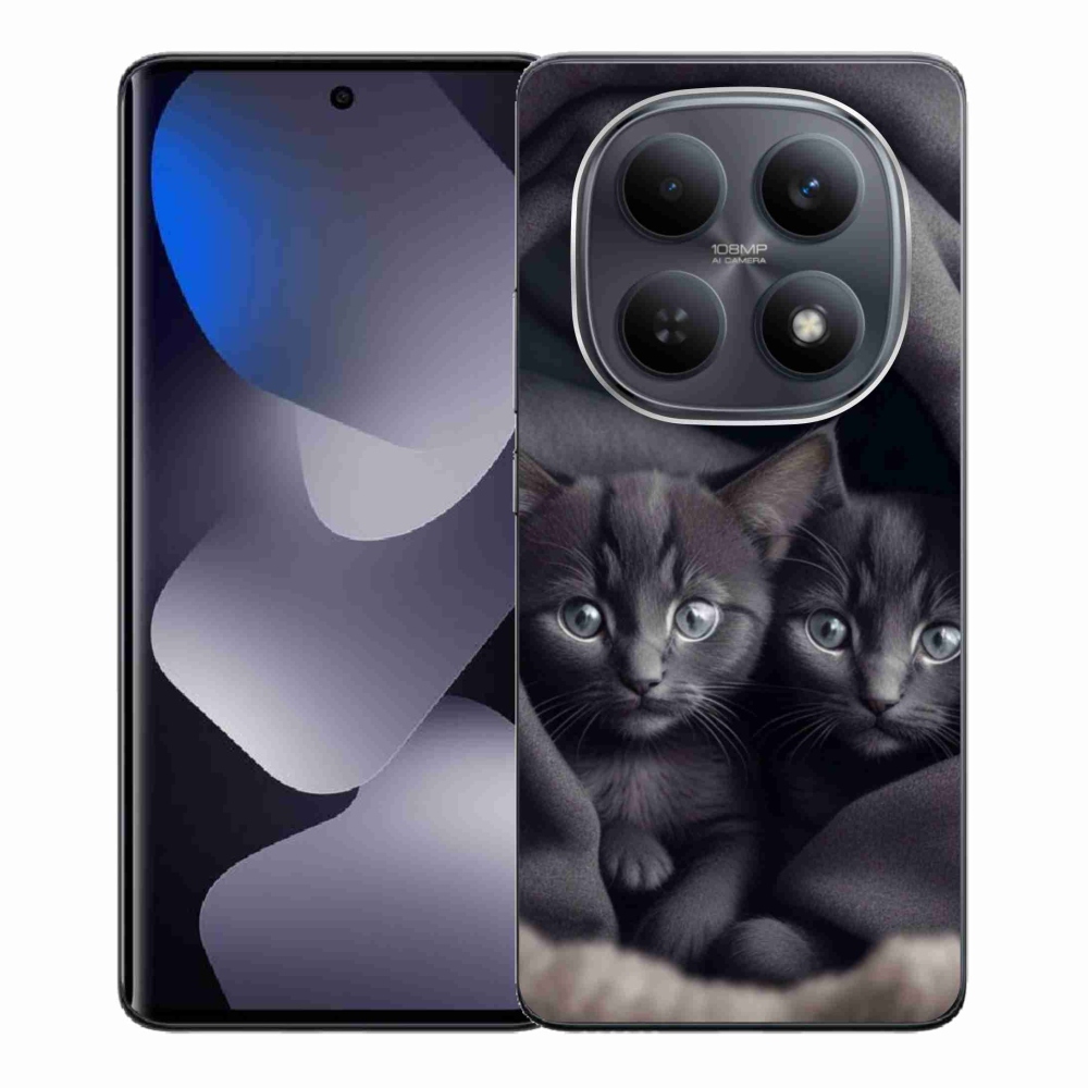 Gélový kryt mmCase na Xiaomi Redmi Note 15 4G - mačacie duo