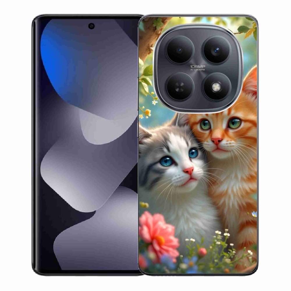Gélový kryt mmCase na Xiaomi Redmi Note 15 4G - mačacia láska 2