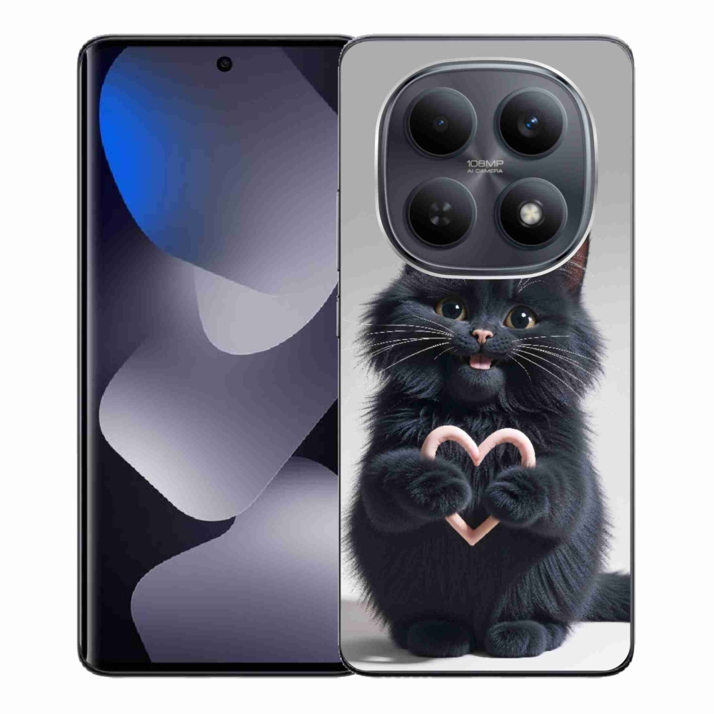 Gélový kryt mmCase na Xiaomi Redmi Note 15 4G - mačacia láska 3