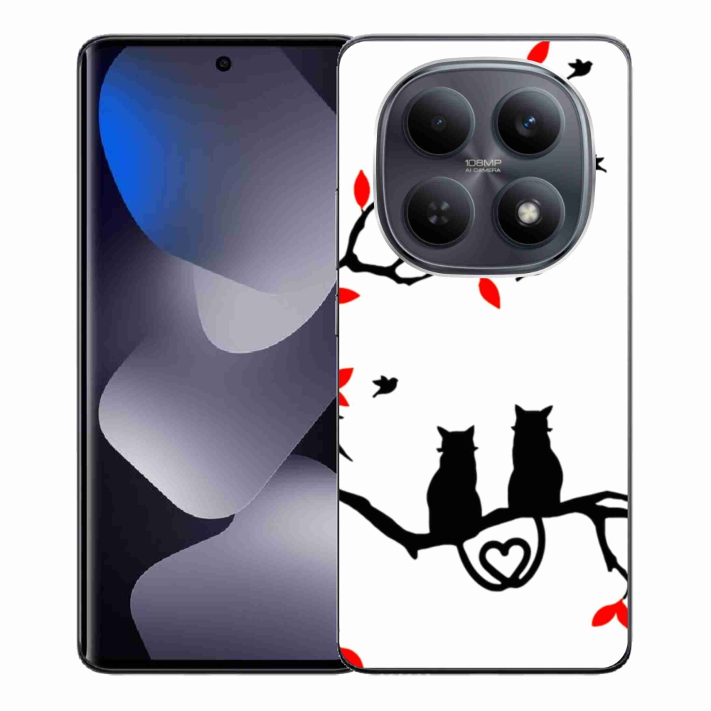Gélový kryt mmCase na Xiaomi Redmi Note 15 4G - mačacia láska