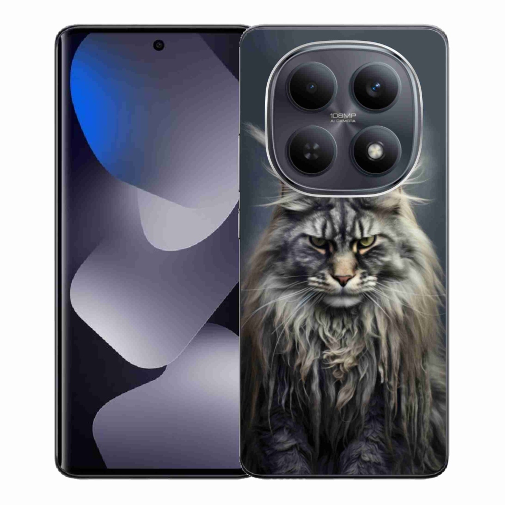 Gélový kryt mmCase na Xiaomi Redmi Note 15 4G - mačacie pohľad 4