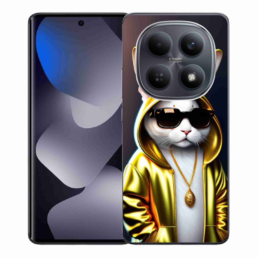 Gélový kryt mmCase na Xiaomi Redmi Note 15 4G - mačka boss
