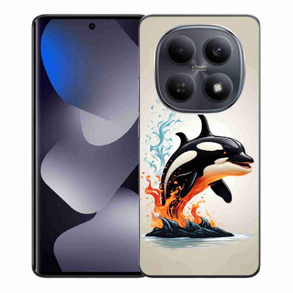 Gélový kryt mmCase na Xiaomi Redmi Note 15 4G - kosatka