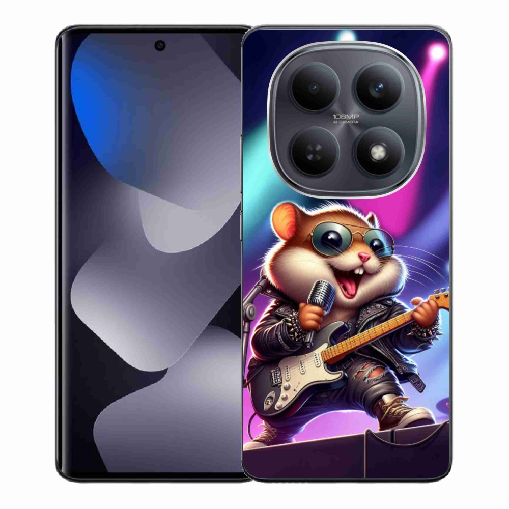 Gélový kryt mmCase na Xiaomi Redmi Note 15 4G - škrečok rocker