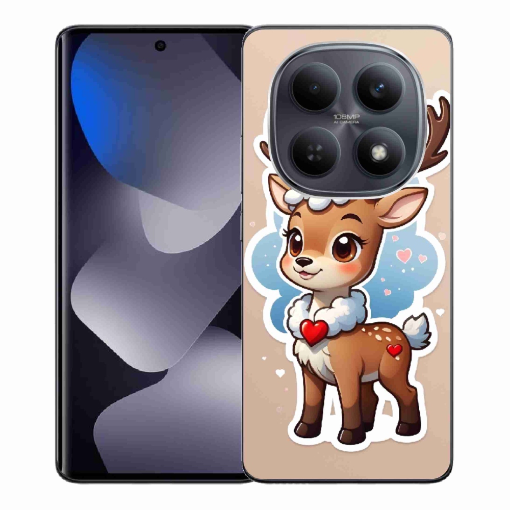Gélový kryt mmCase na Xiaomi Redmi Note 15 4G - kreslený sob