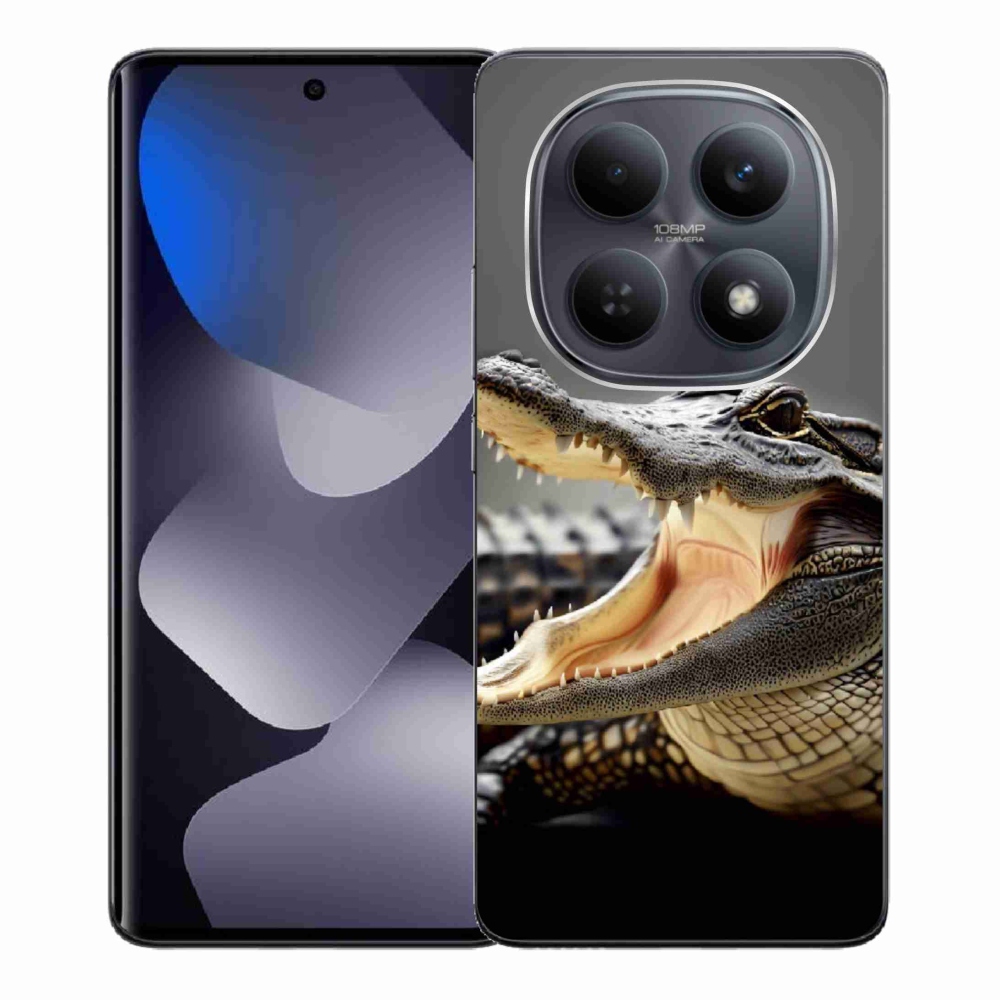 Gélový kryt mmCase na Xiaomi Redmi Note 15 4G - krokodíl