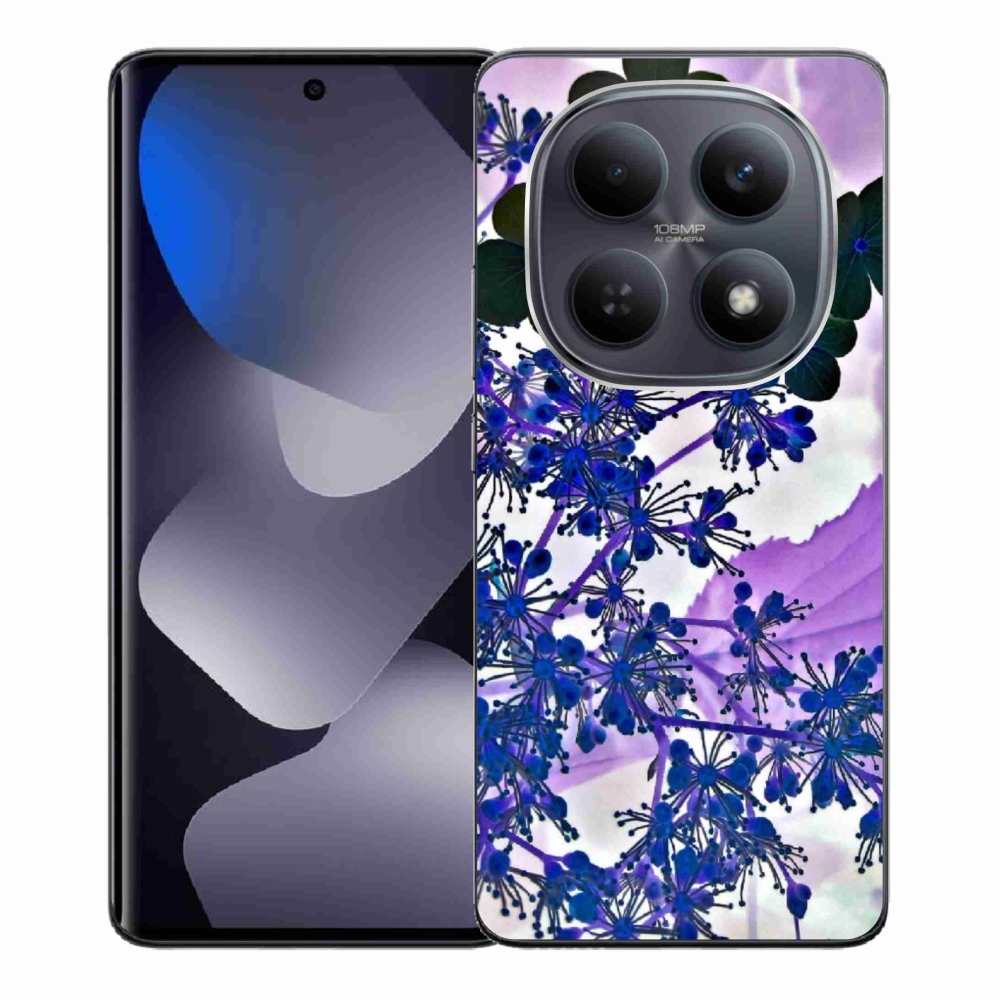 Gélový kryt mmCase na Xiaomi Redmi Note 15 4G - kvet hortenzie