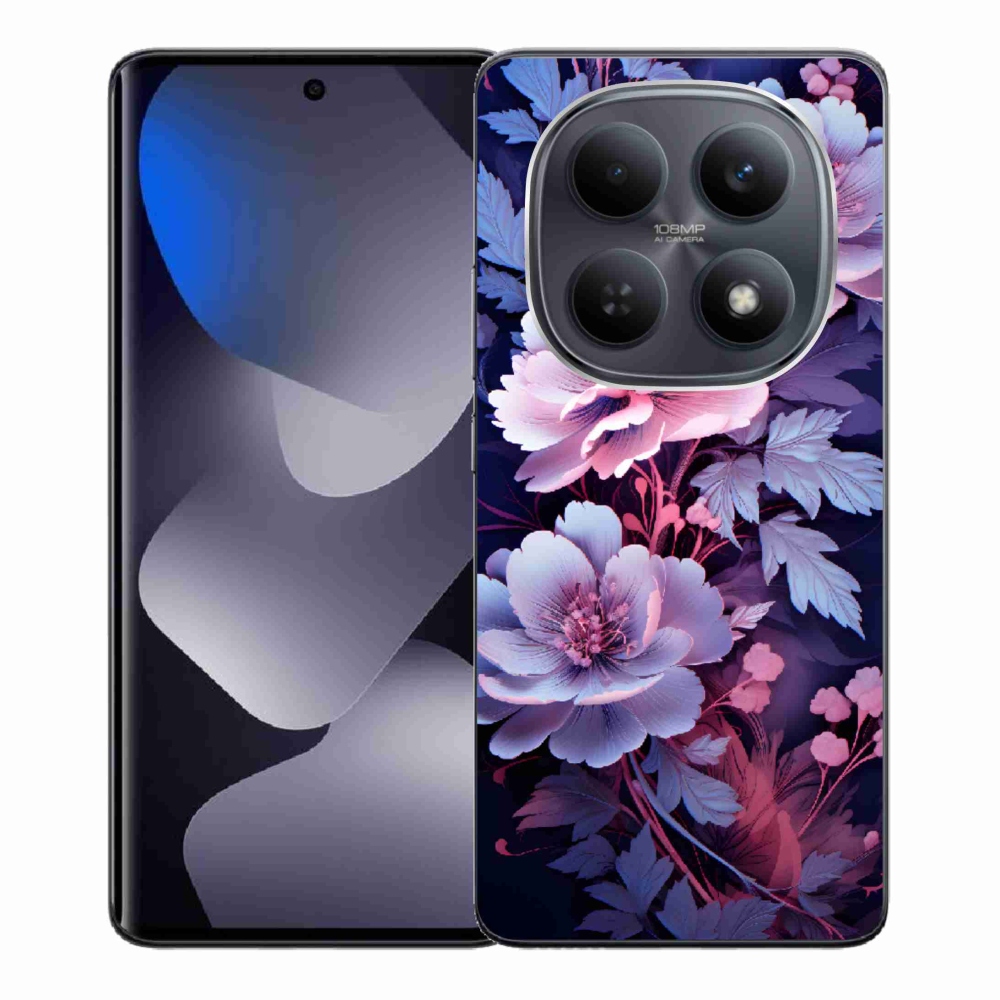 Gélový kryt mmCase na Xiaomi Redmi Note 15 4G - kvety 11