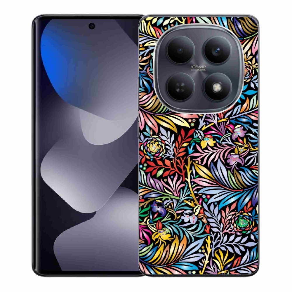 Gélový kryt mmCase na Xiaomi Redmi Note 15 4G - kvety 5