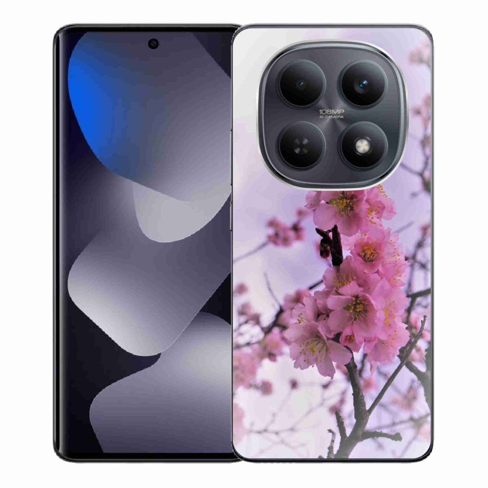Gélový kryt mmCase na Xiaomi Redmi Note 15 4G - kvety 7
