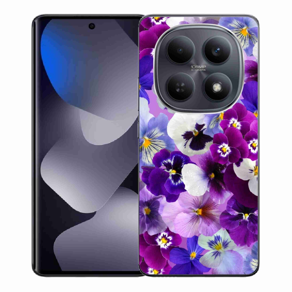 Gélový kryt mmCase na Xiaomi Redmi Note 15 4G - kvety 9