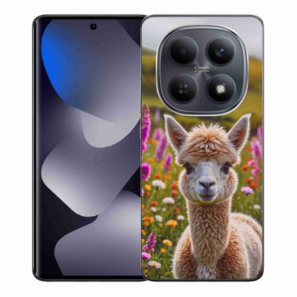 Gélový kryt mmCase na Xiaomi Redmi Note 15 4G - lama na lúke