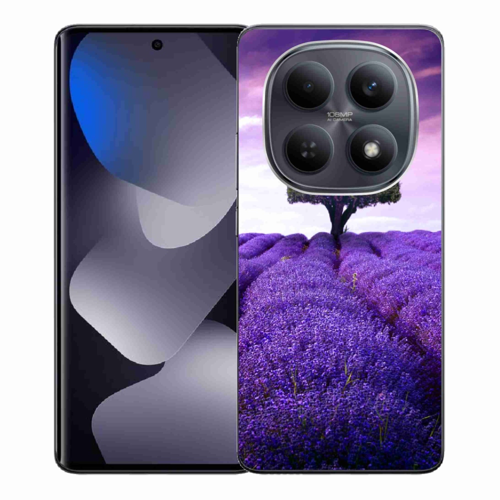 Gélový kryt mmCase na Xiaomi Redmi Note 15 4G - levanduľová lúka