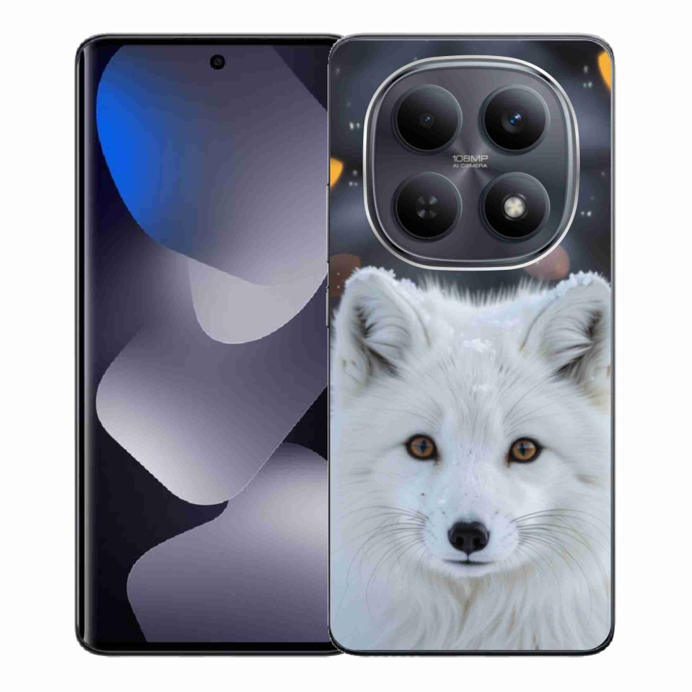 Gélový kryt mmCase na Xiaomi Redmi Note 15 4G - líška polárna