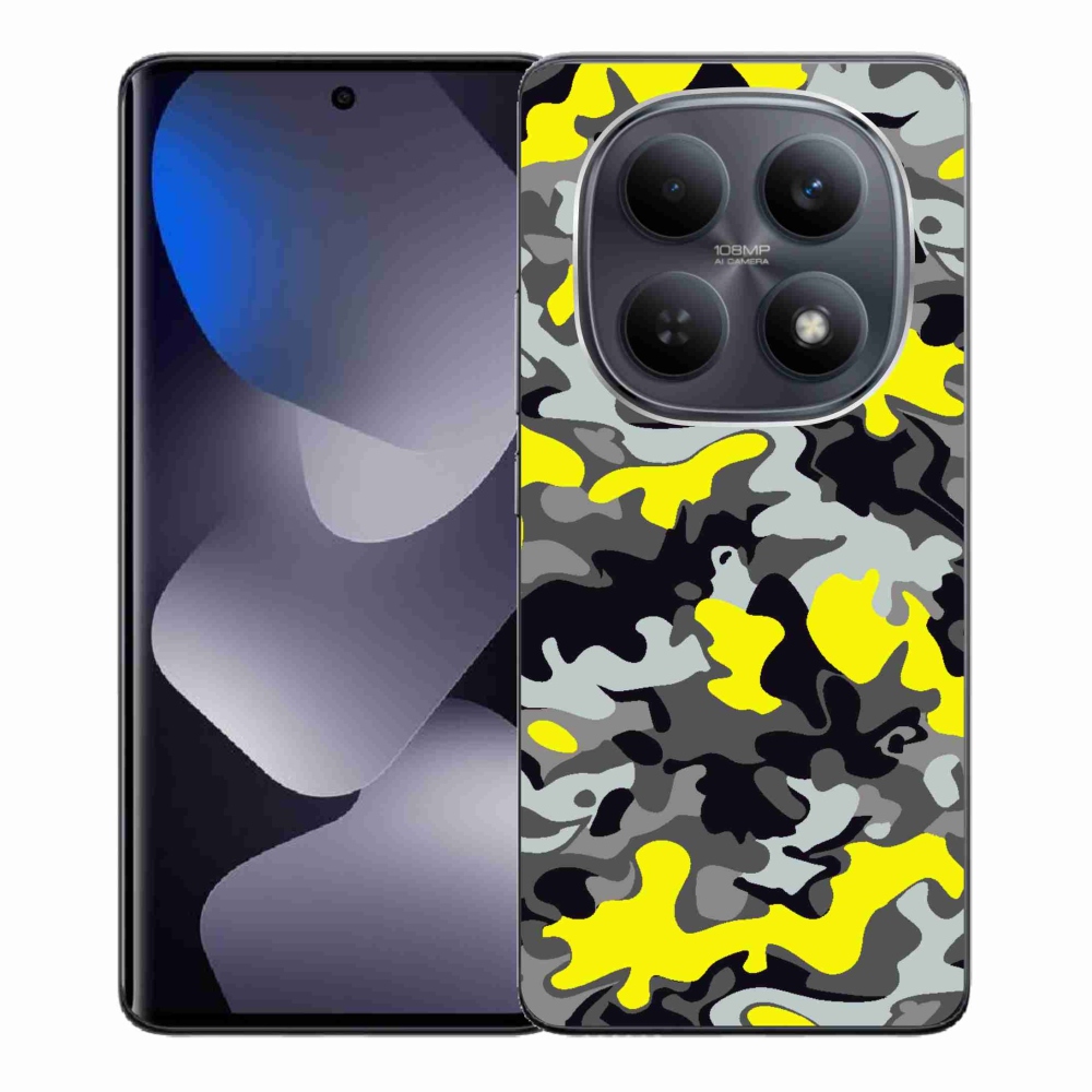 Gélový kryt mmCase na Xiaomi Redmi Note 15 4G - maskáčový vzor 6