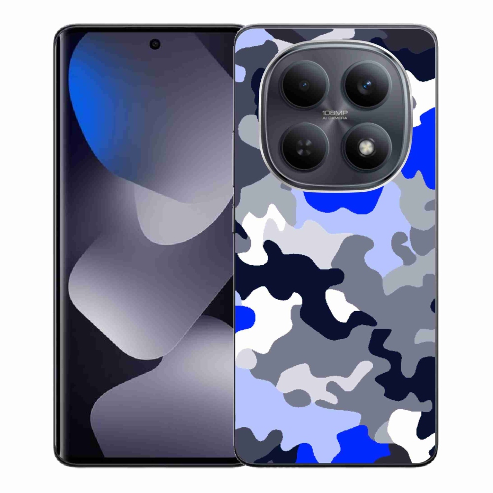 Gélový kryt mmCase na Xiaomi Redmi Note 15 4G - maskáčový vzor 8