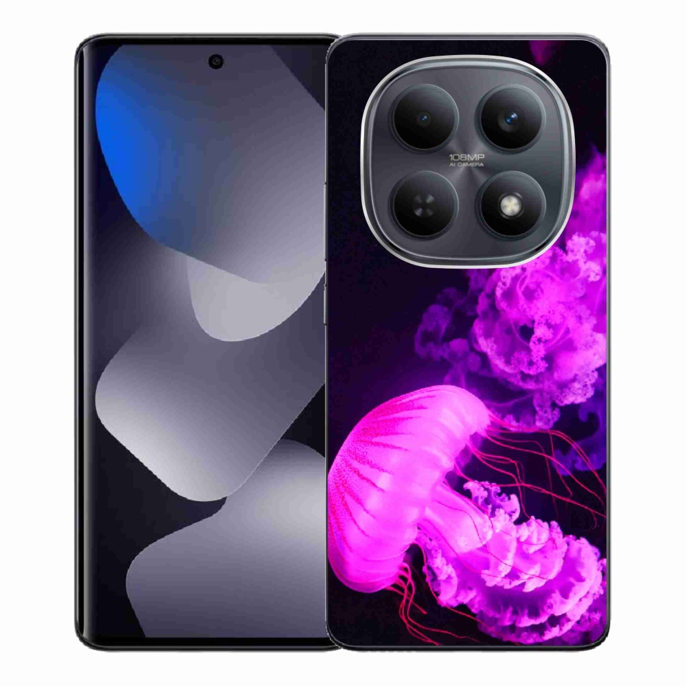 Gélový kryt mmCase na Xiaomi Redmi Note 15 4G - medúza 1