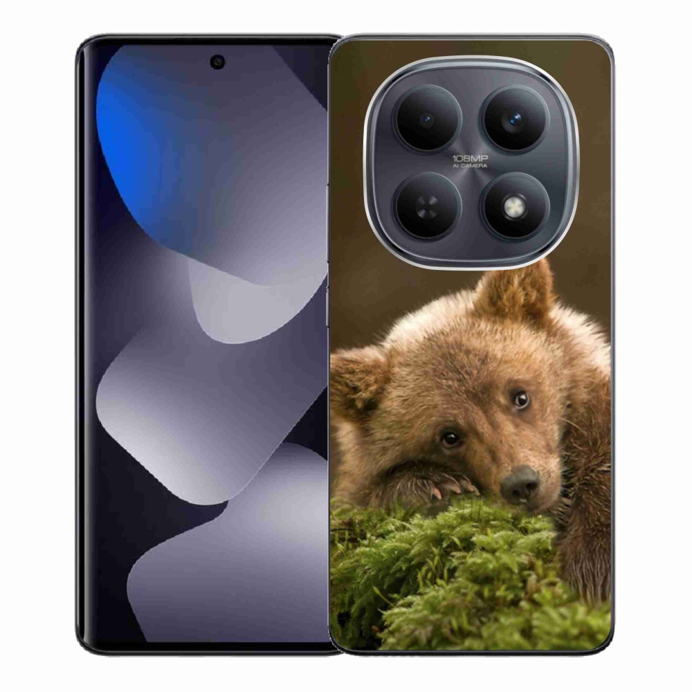 Gélový kryt mmCase na Xiaomi Redmi Note 15 4G - medveď