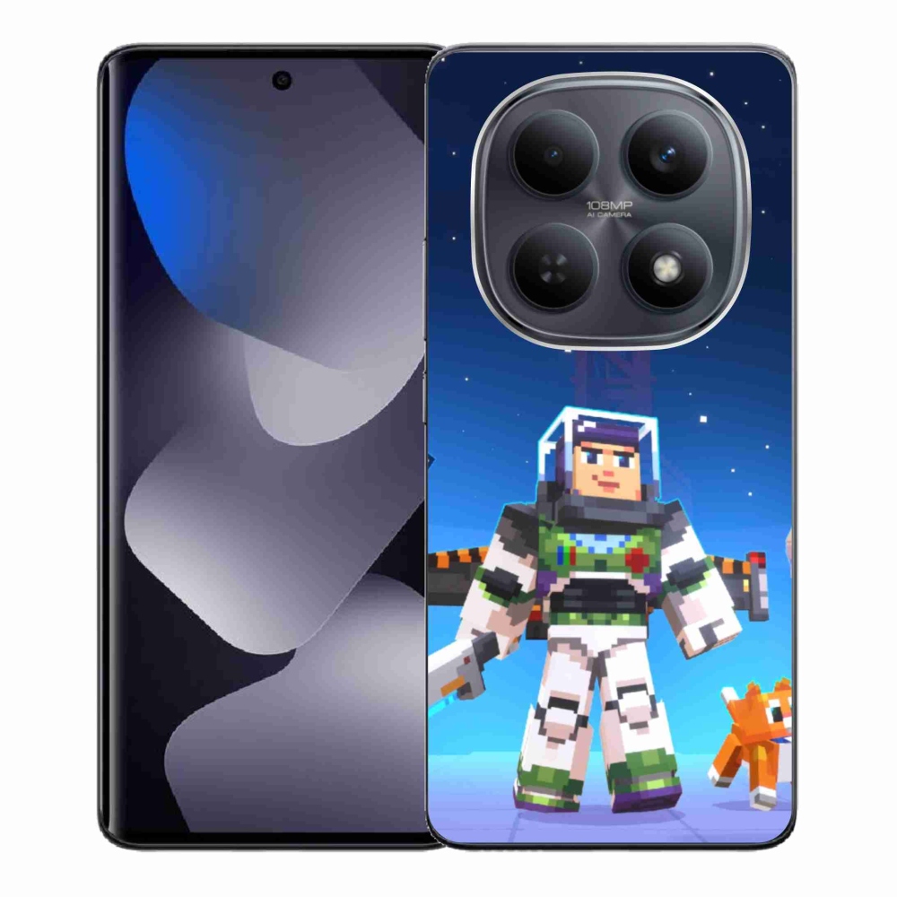 Gélový kryt mmCase na Xiaomi Redmi Note 15 4G - minecraft 2