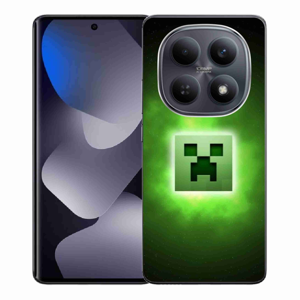 Gélový kryt mmCase na Xiaomi Redmi Note 15 4G - minecraft