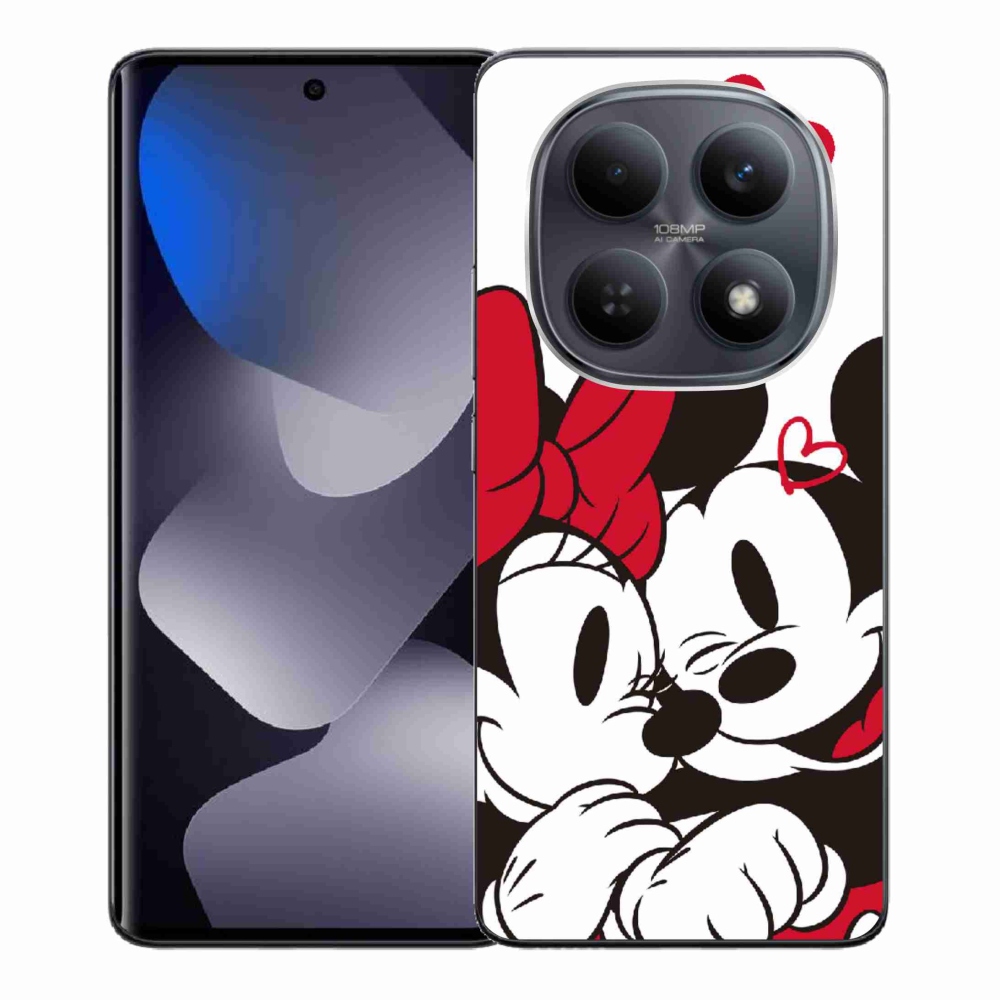 Gélový kryt mmCase na Xiaomi Redmi Note 15 4G - minnie a mickey