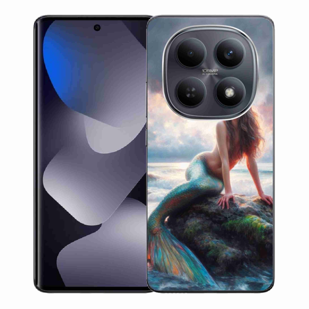 Gélový kryt mmCase na Xiaomi Redmi Note 15 4G - morská panna