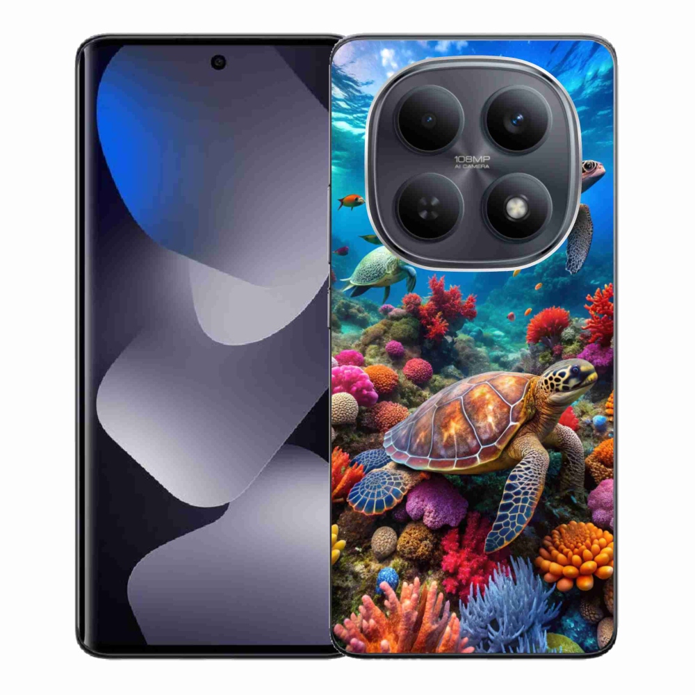 Gélový kryt mmCase na Xiaomi Redmi Note 15 4G - morský svet 2